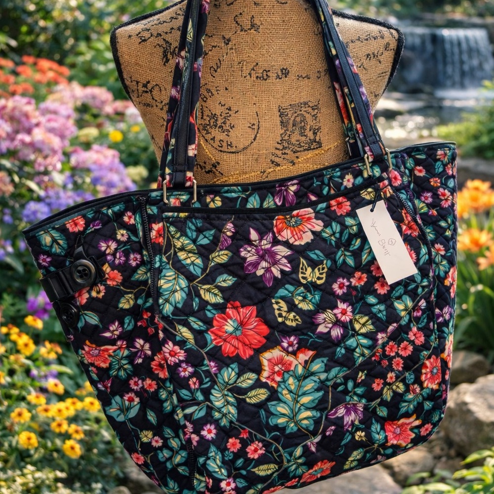 Vera Bradley Quilted Tote Bag
